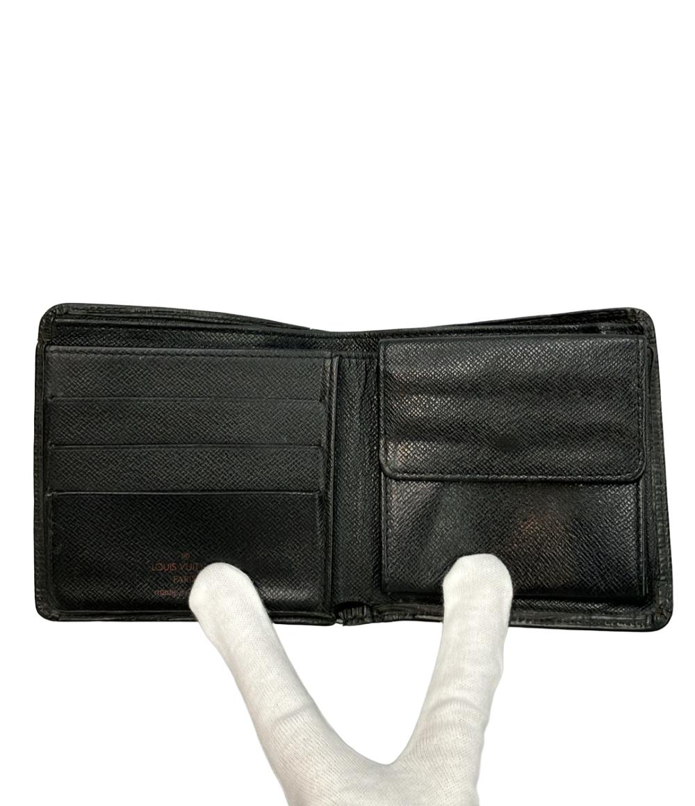 LOUIS VUITTON 二つ折り財布 エピ ポルト ビエ カルトクレディ モネ
