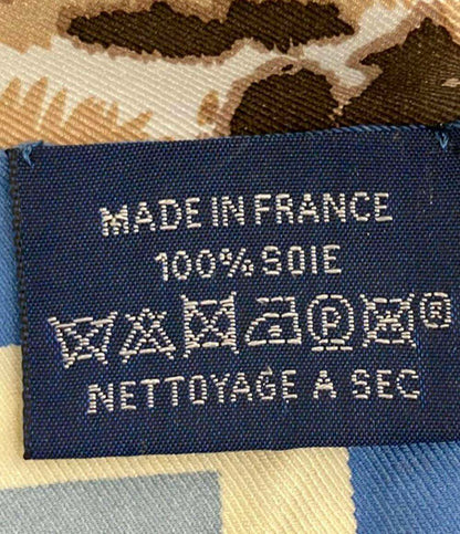 HERMES スカーフ カレ70 シルク100% JOUR DE CASTING レディース エルメス