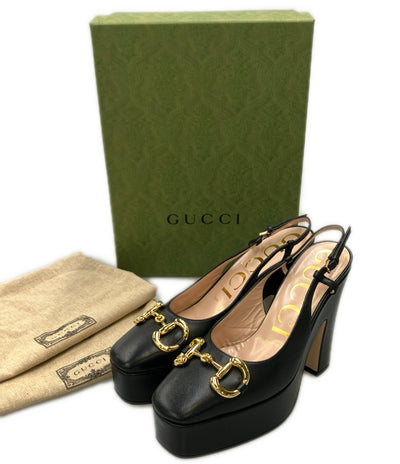 GUCCI ホースビットスリングバックパンプス レディース SIZE 36 (23cm) グッチ