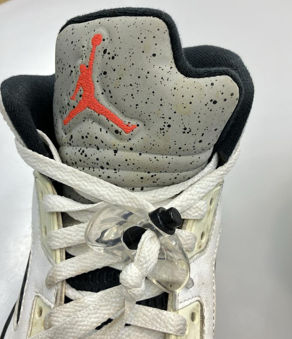 ナイキ ハイカットスニーカー AIR JORDAN 5 RETRO 136027-115 メンズ SIZE 28.5 (XL) NIKE