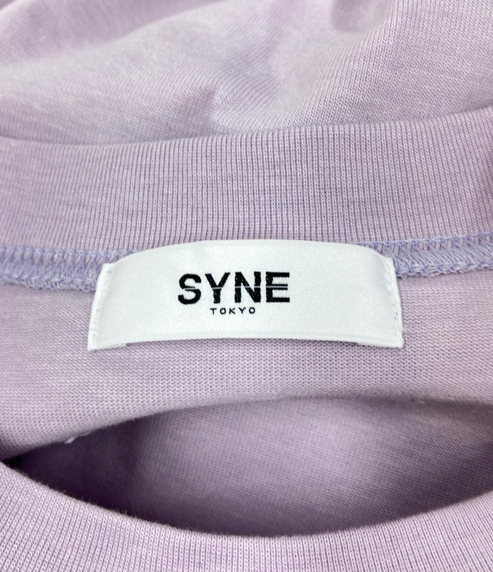 シントウキョウ バルーンスリーブ半袖Tシャツフレアロングワンピース レディース SIZE XS SYNE TOKYO