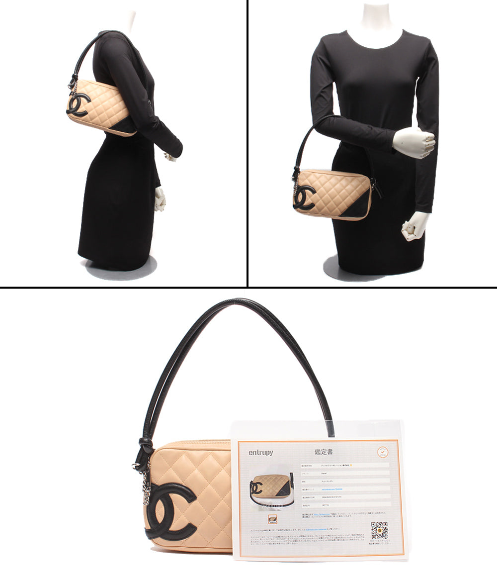 CHANEL ポーチ付きショルダー 訳あり CHANEL ミニショルダーバッグ アクセサリーポーチ ショルダー