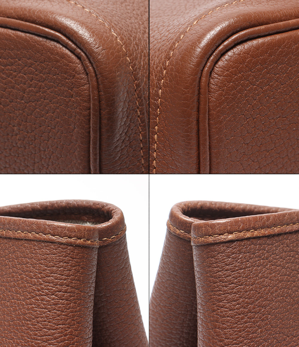 HERMES ハンドバッグ □P刻印 シルバー金具 ガーデンパーティTPM レディース エルメス