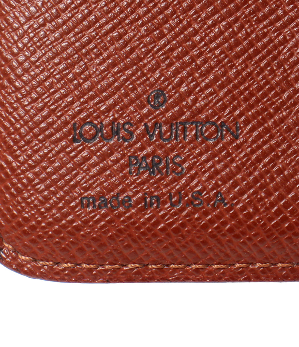 LOUIS VUITTON 二つ折り財布 コンパクト ジップ モノグラム M61667