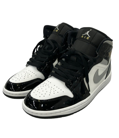 美品 NIKE ミドルカットスニーカー エア ジョーダン 1 ミッド SE HV0789-010 メンズ SIZE 25.5 ナイキ