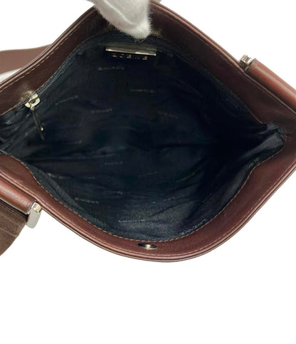 LOEWE ショルダーバッグ 斜め掛け レザー アナグラム レディース ロエベ