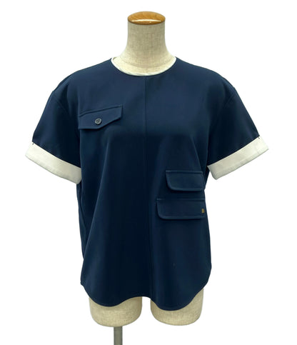 Bibiy. B. AVA TOP 半袖カットソー B50-TS101NVF レディース SIZE F (M) ビビィ