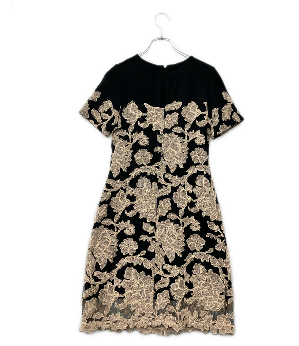 TADASHI SHOJI 半袖 刺繍ワンピース レディース SIZE 2P タダシショージ