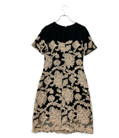TADASHI SHOJI 半袖 刺繍ワンピース レディース SIZE 2P タダシショージ