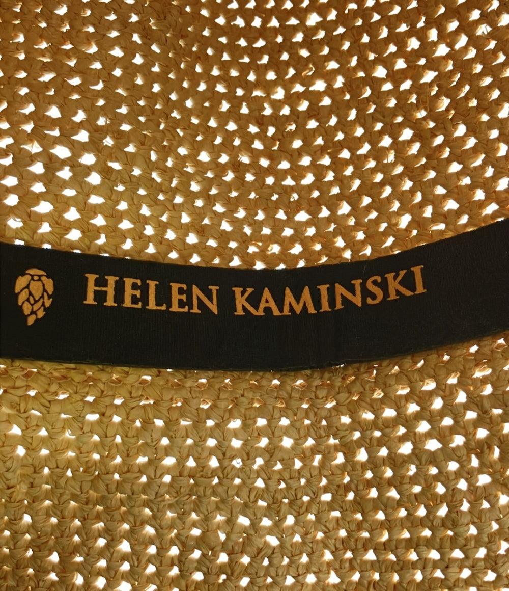 ヘレンカミンスキー 麦わらバケットハット レディース HELEN KAMINSKI