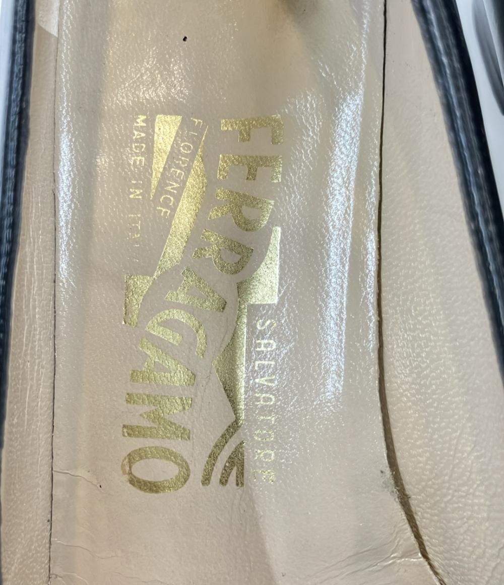 サルヴァトーレフェラガモ パンプス リザード切替 レディース SIZE 6 D (M) Salvatore Ferragamo