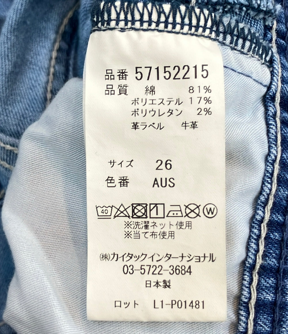 YANUK ストレートデニムパンツ レディース SIZE 26 ヤヌーク