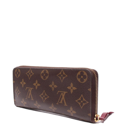 ルイヴィトン ラウンドファスナー長財布 ポルトフォイユ・クレマンス モノグラム M60742 レディース LOUIS VUITTON