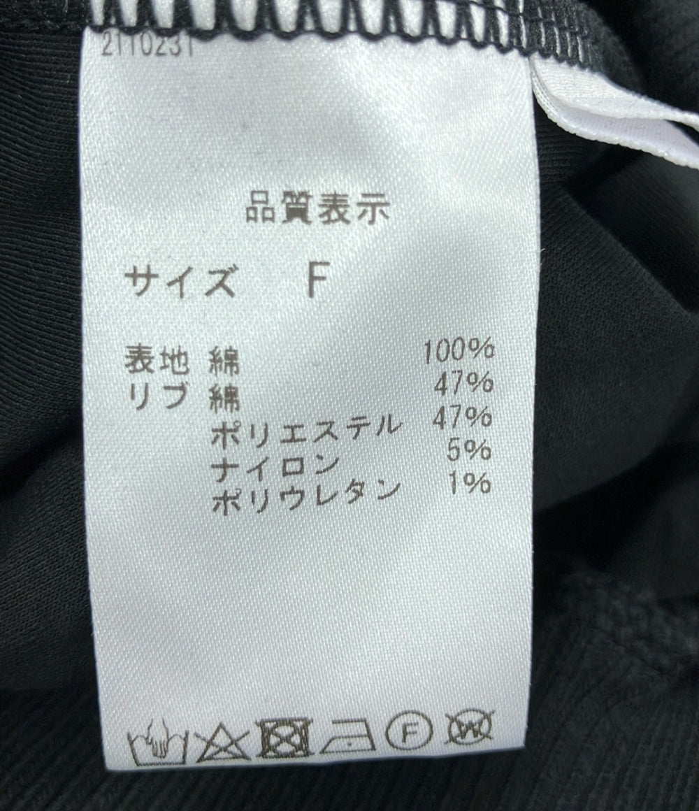 美品 オブリ ナイロンヘンリーネックノースリーブブラウス レディース SIZE F OBLI