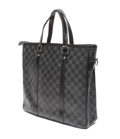 ルイ・ヴィトン 2wayトートバッグ ショルダーバッグ 斜め掛け タダオPM ダミエ・グラフィット N41259 メンズ LOUIS VUITTON