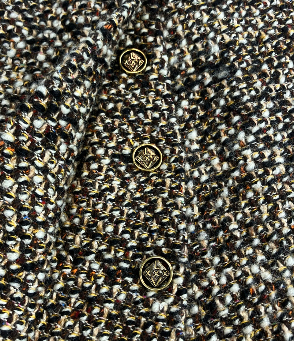 LOUIS VUITTON ツイード ミニスカート RW202W XFF FJSK05 レディース SIZE 34 (S) ルイ・ヴィトン