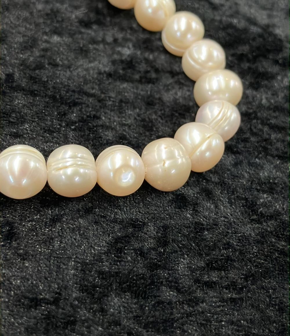 ネックレス オーバルパール 8-10mm レディース