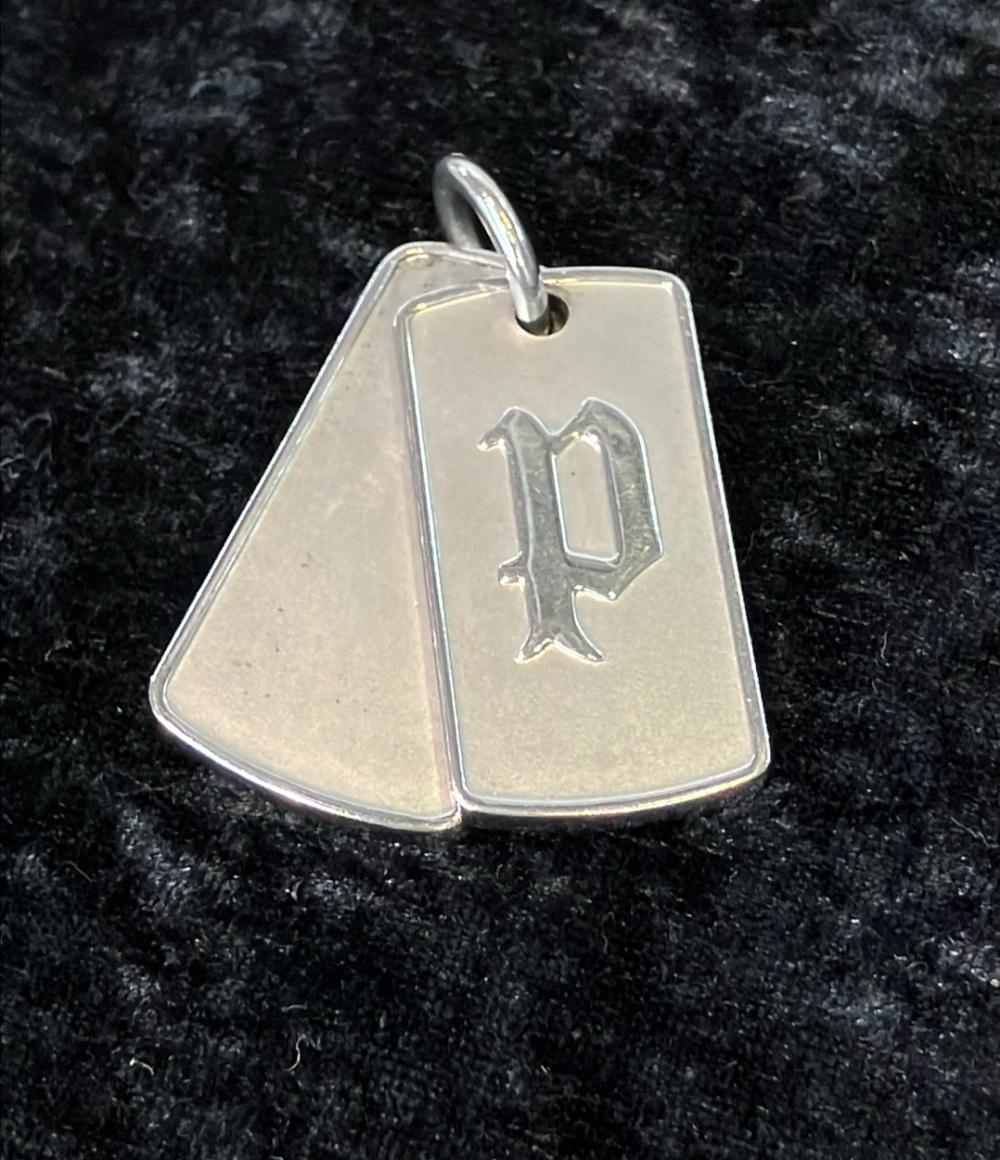 ポリス ペンダントトップ ダブルプレート メンズ POLICE