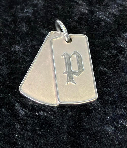 ポリス ペンダントトップ ダブルプレート メンズ POLICE