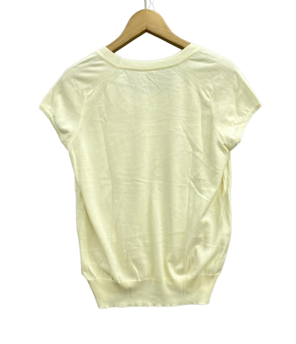 美品 エルメス フレンチスリーブニット レディース SIZE 38 (S) HERMES