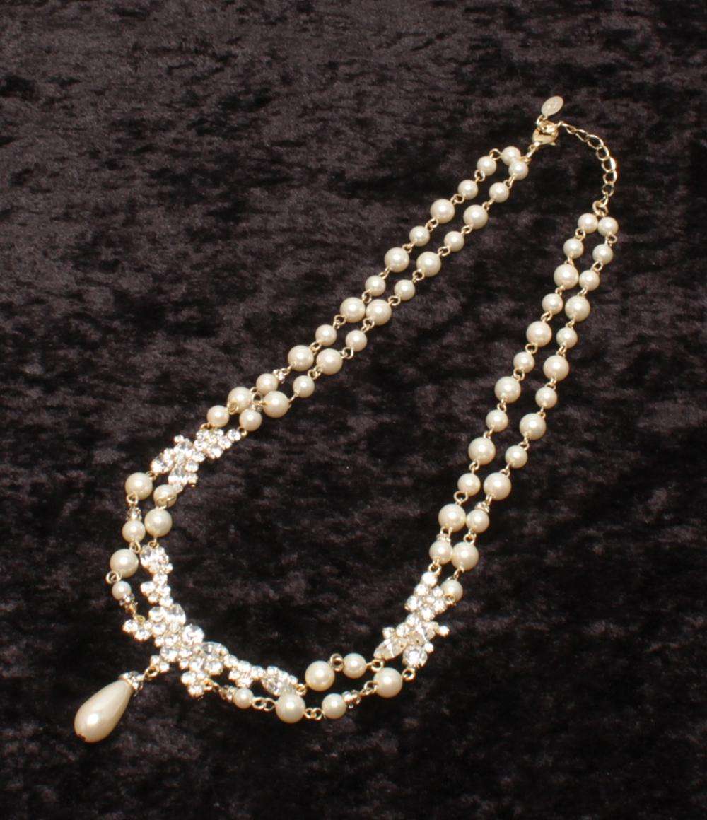 美品 ストロベリーフィールズ ネックレス レディース STRAWBERRYFIELDS