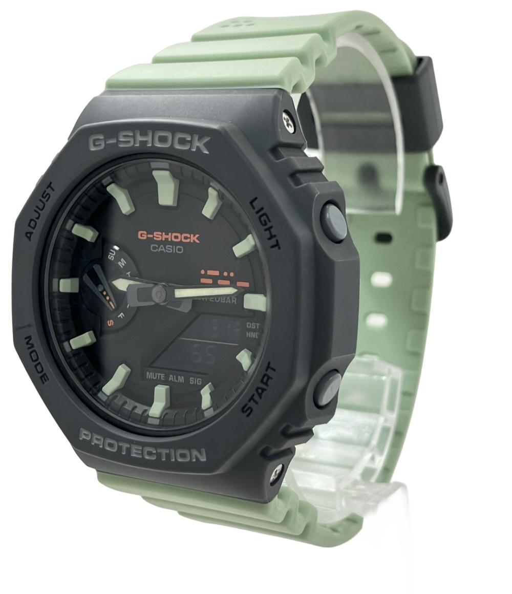 美品 カシオ 腕時計 G-SHOCK クオーツ ブラック GMA-S2100 レディース CASIO