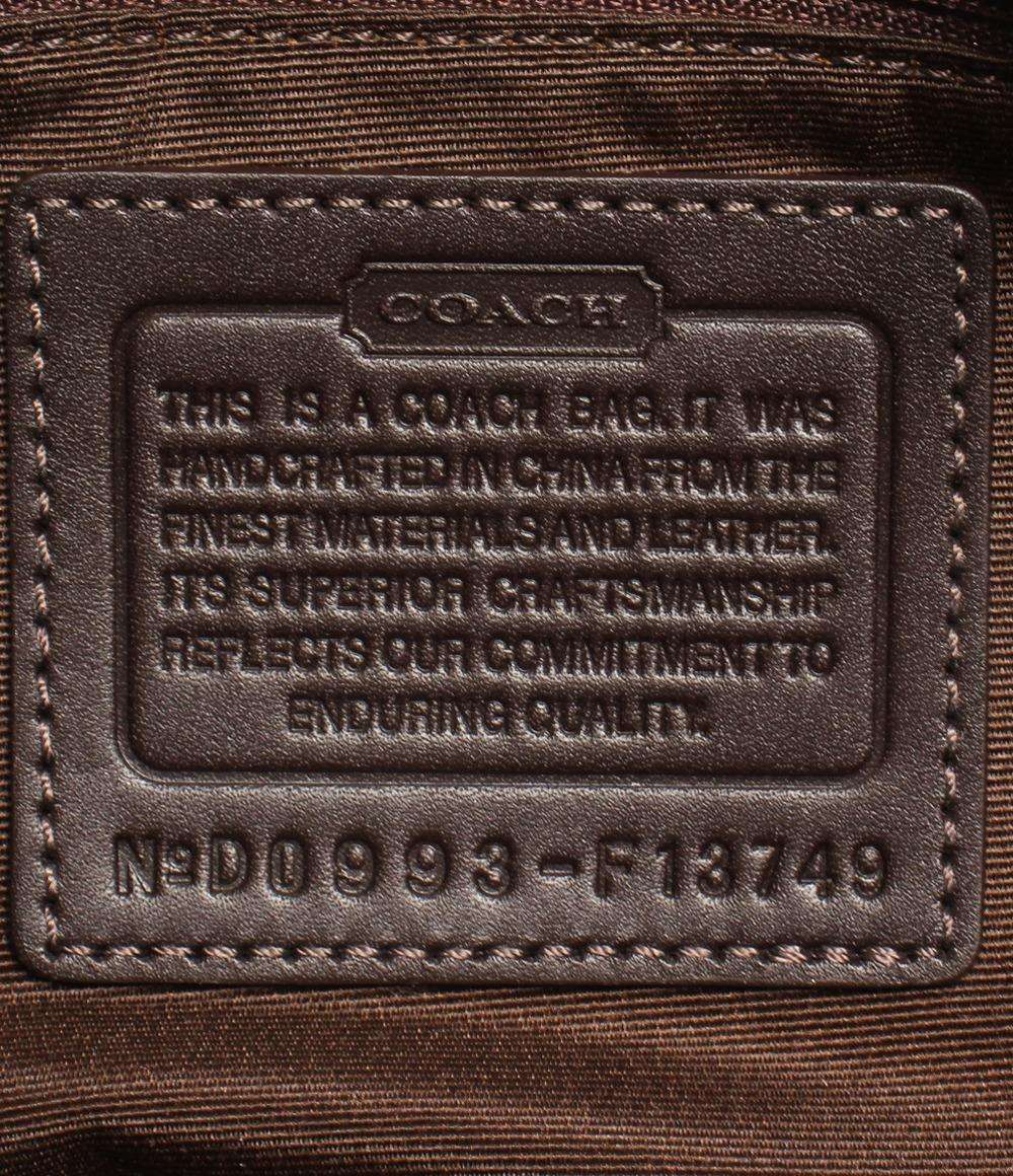 美品 コーチ クラッチバッグ セカンドバッグ F13749 レディース COACH