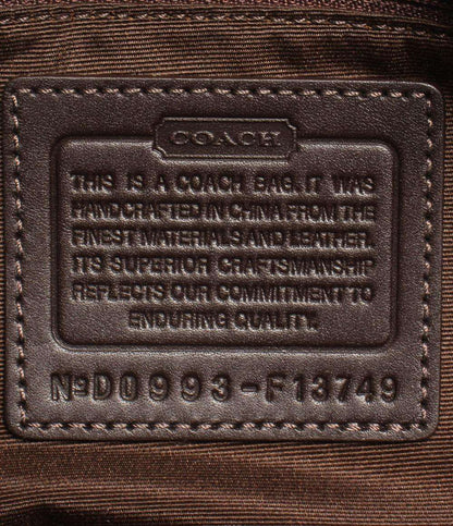 美品 コーチ クラッチバッグ セカンドバッグ F13749 レディース COACH