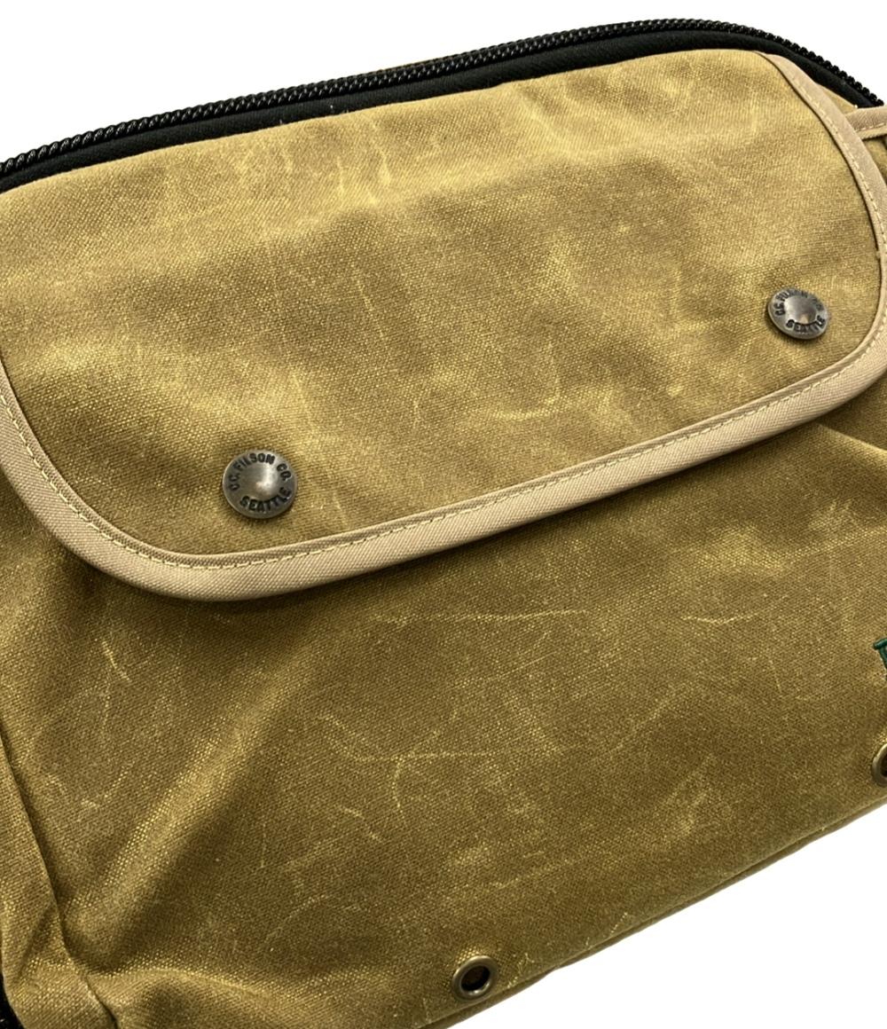 FILSON 2WAY ボディバッグ ショルダーバッグ ティンクロス フィッシングパック メンズ フィルソン