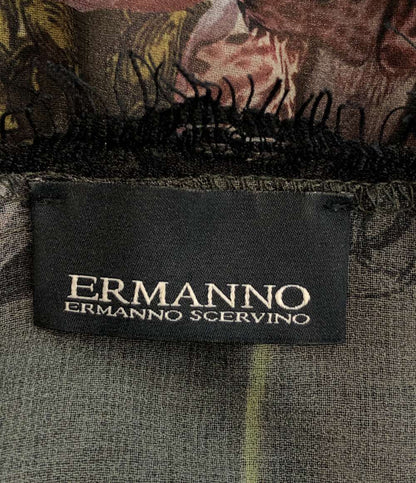 エルマンノシェルビーノ  シースルーフラワー柄ワンピース      レディース SIZE 38 (S) ERMANNO SCERVINO