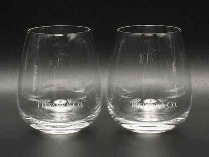 TIFFANY&Co. グラス タンブラー 2点セット ペア TCO ティファニー