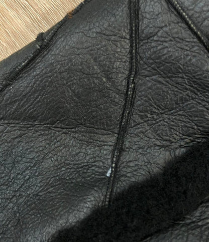 EQUALAND -TRUST AND INTIMATE- ムートンコート パッチワーク タグ付き メンズ SIZE L イコーランド-トラスト アンド インティメイト-