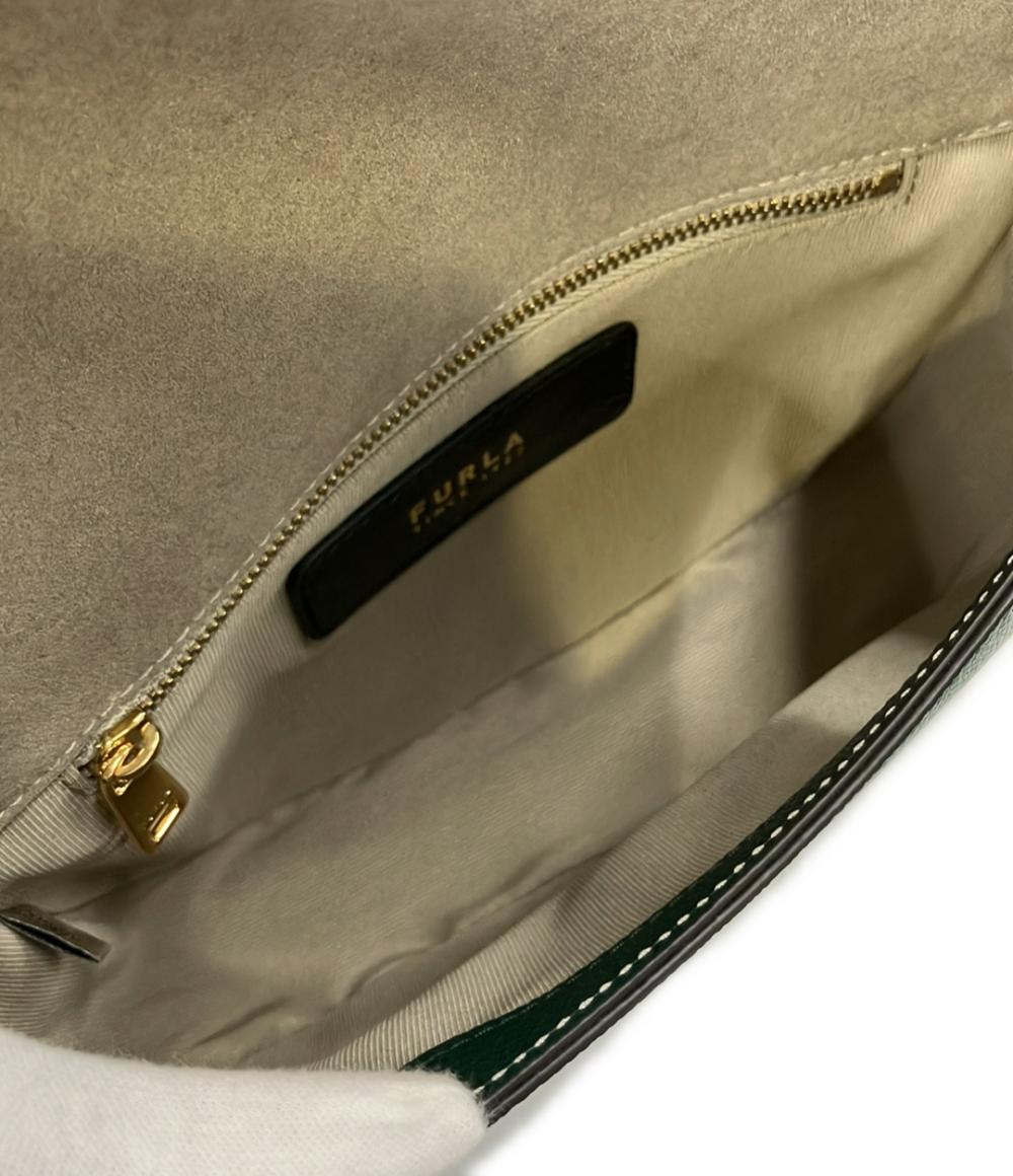 美品 Furla ショルダーバッグ 斜め掛け ムーンライト レディース フルラ