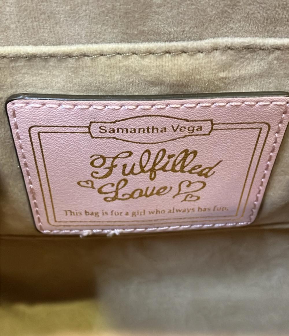 美品 Samantha Vega 2way ハンドバッグ ショルダーバッグ 斜め掛け レディース サマンサベガ