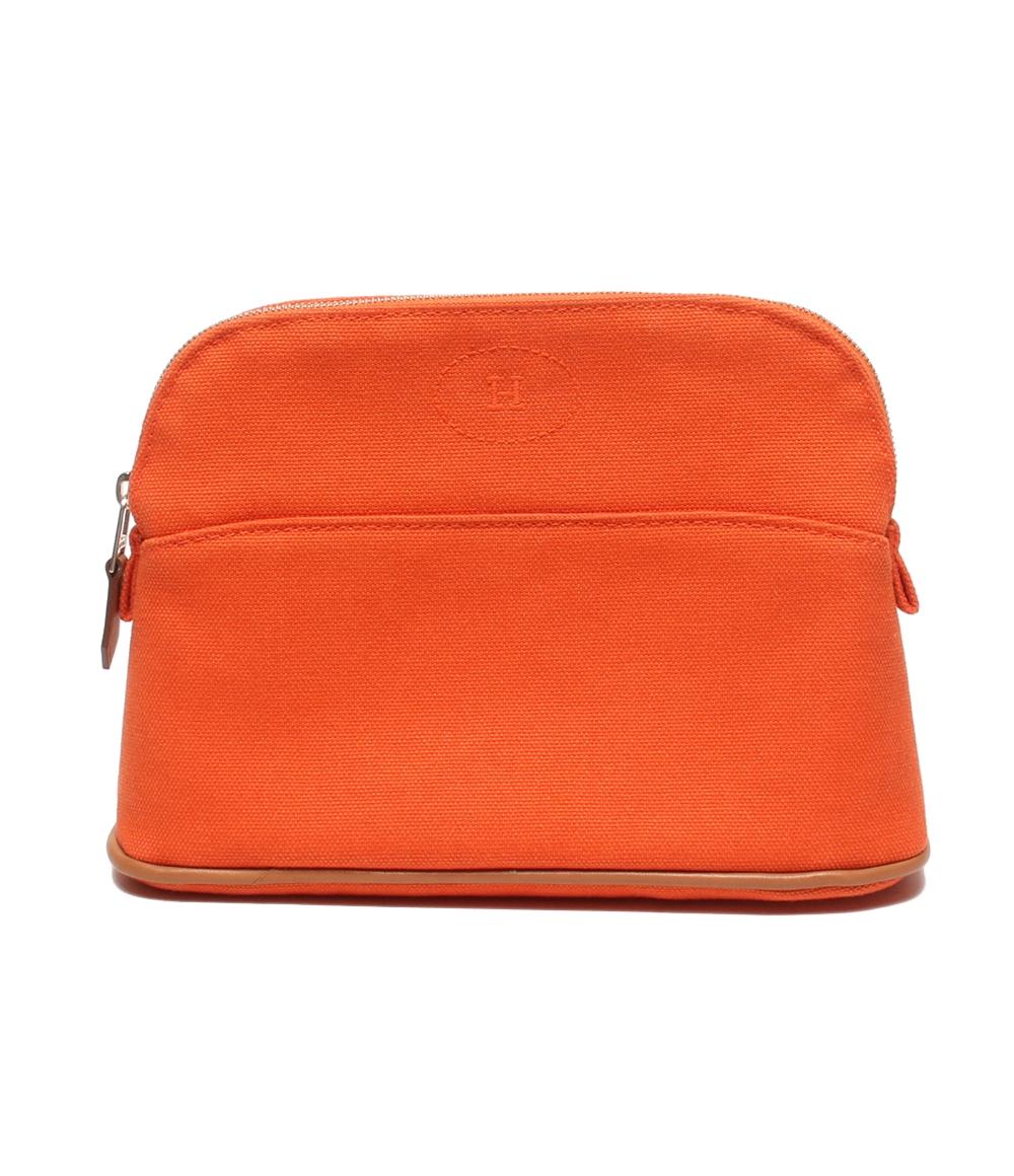 美品 HERMES ポーチ シルバー金具 ボリードポーチPM レディース エルメス