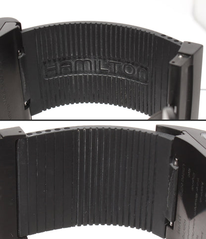 HAMILTON 腕時計 限定999本 ODC X-02 クオーツ ブラック H515710 メンズ ハミルトン