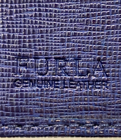 美品 FURLA 二つ折りカードケース レザー レディース フルラ