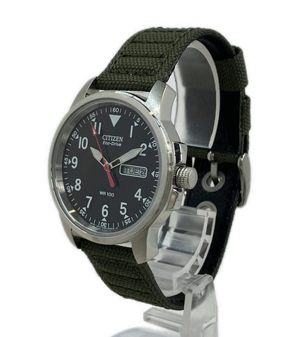 美品 CITIZEN 腕時計 エコドライブ ソーラー ブラック BM8180-03E メンズ シチズン