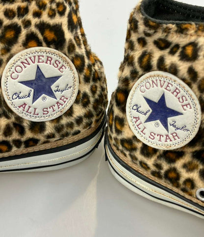 CONVERSE ハイカットスニーカー ヒョウ柄 レディース SIZE 23.5 コンバース