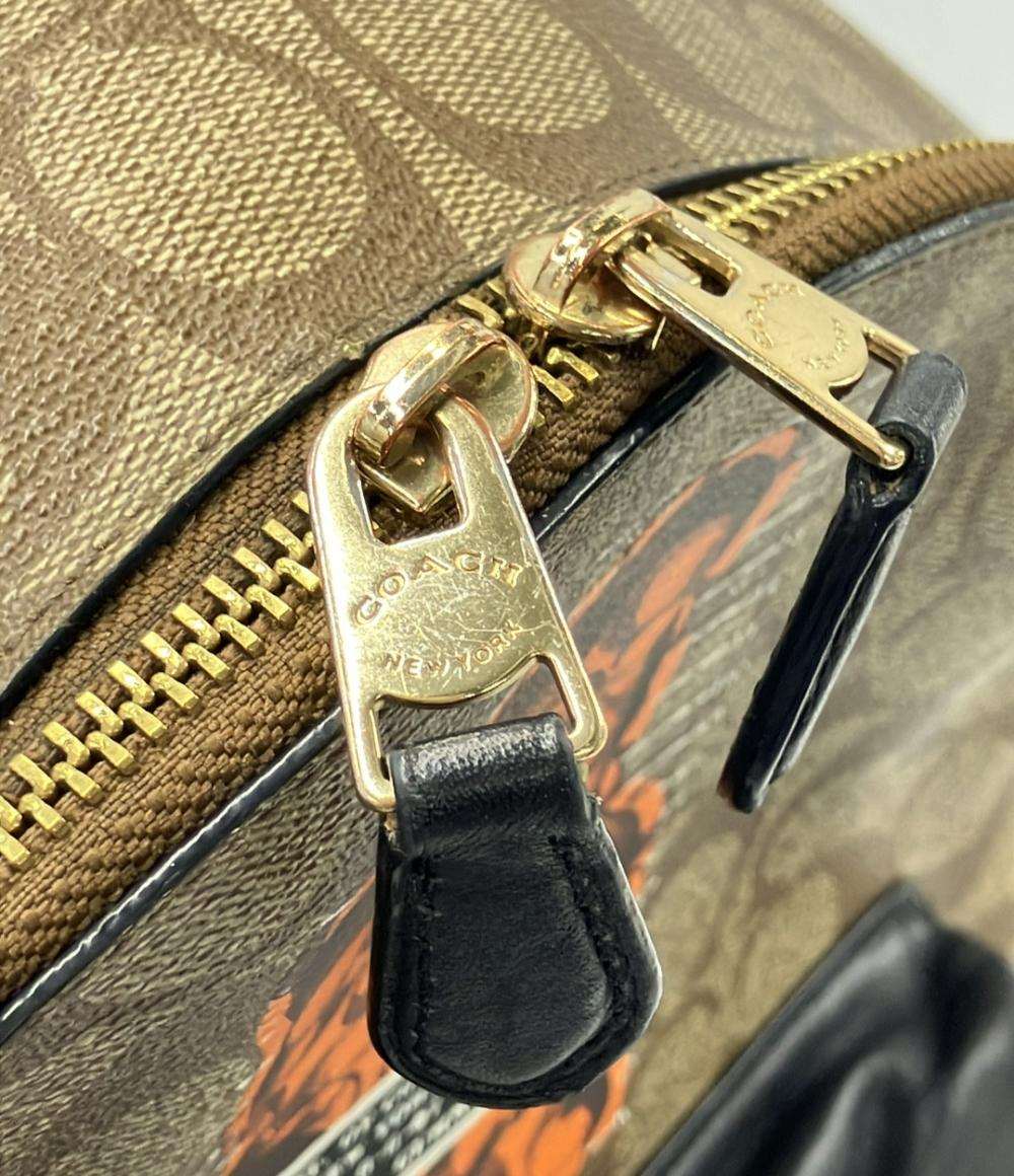 COACH リュック ヴァンダル・ガミーコラボ ガミーベア シグネチャー F76657 レディース コーチ