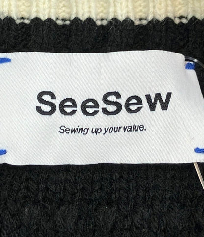 シーソー ループフリンジワイドベスト レディース SIZE F (M) seesew