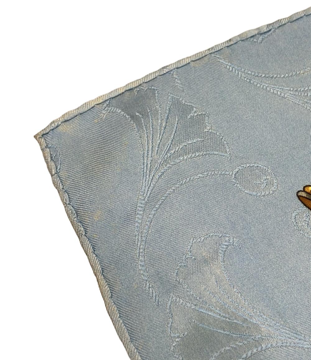 HERMES スカーフ シルク100% カレ90 DAIMYO PRINCES DU SOLEIL LEVANT