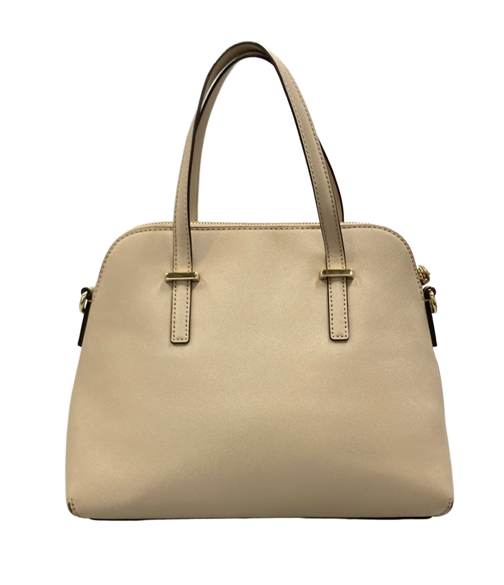 ケイトスペード  ハンドバッグ ベージュ×イエロー  Kate Spade 2WAY ショルダーストラップ付 Kate Spade 2WAY ハンドバッグ ショルダーバッグ 斜め掛け レディース