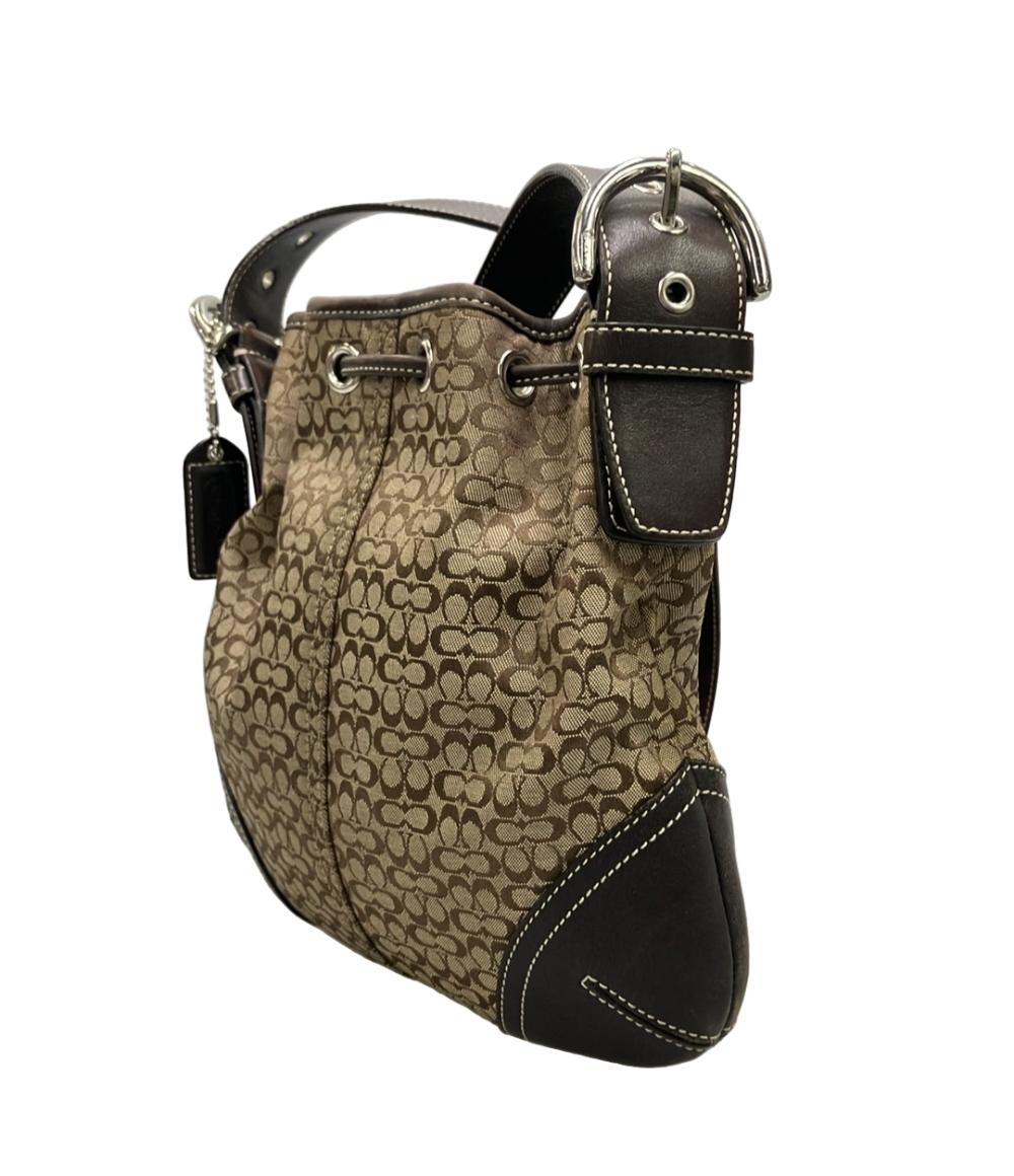 COACH ショルダーバッグ 斜め掛け ミニシグネチャー 6387 レディース コーチ