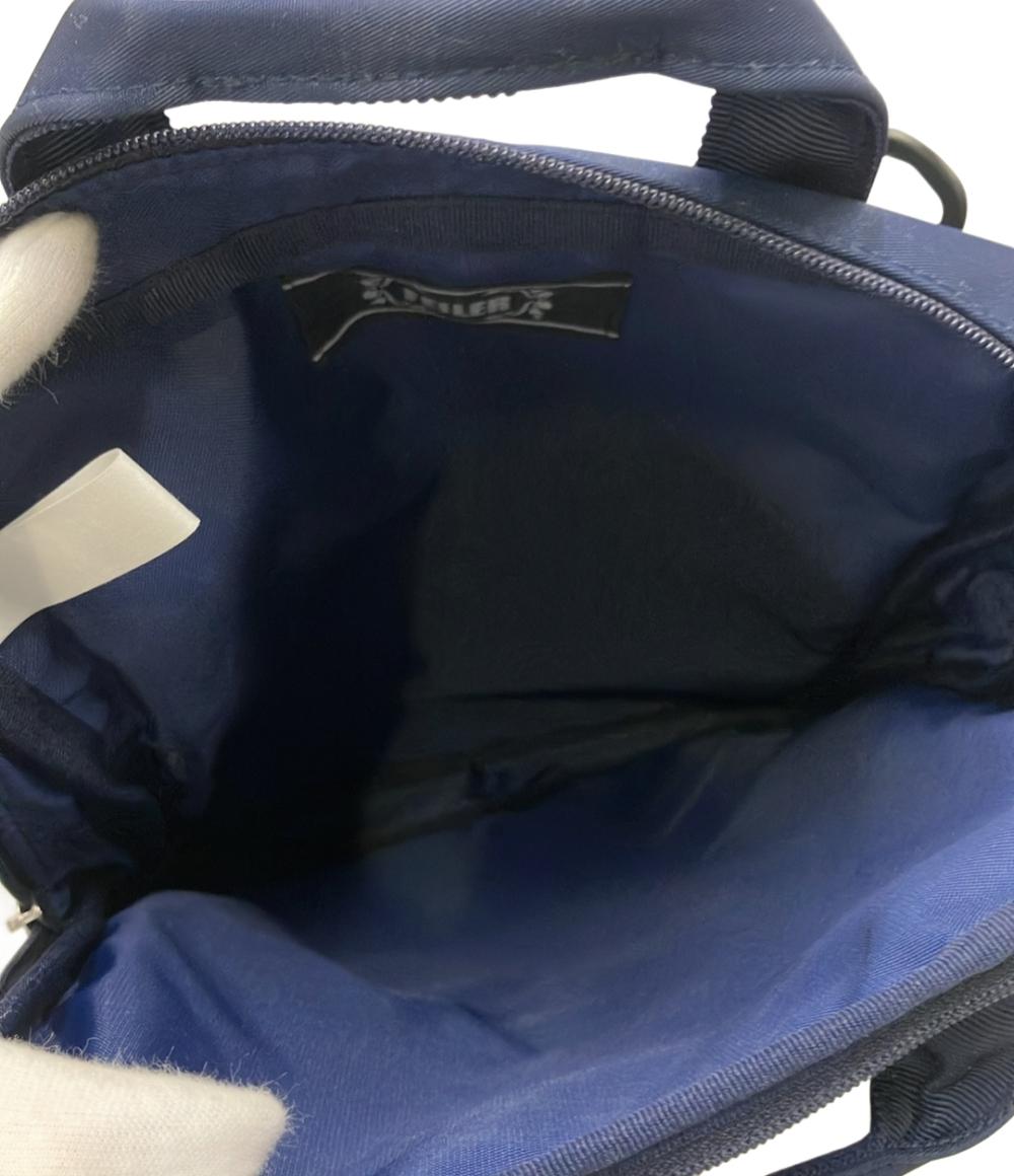 美品 FEILER 2WAY ハンドバッグ ショルダーバッグ 斜め掛け レディース フェイラー