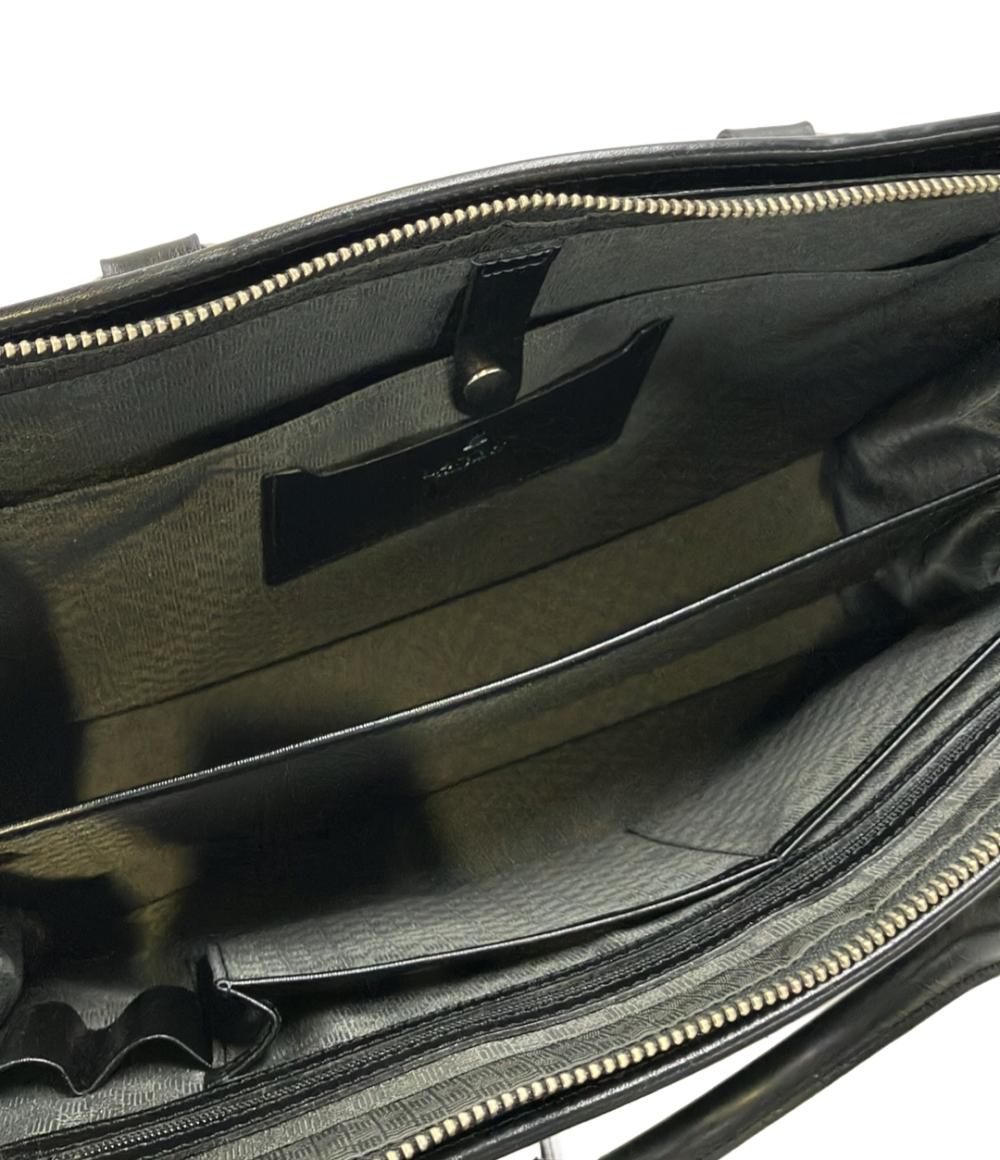 LANVIN 2WAY ビジネスバッグ ブリーフケース ショルダーバッグ 斜め掛け メンズ ランバン