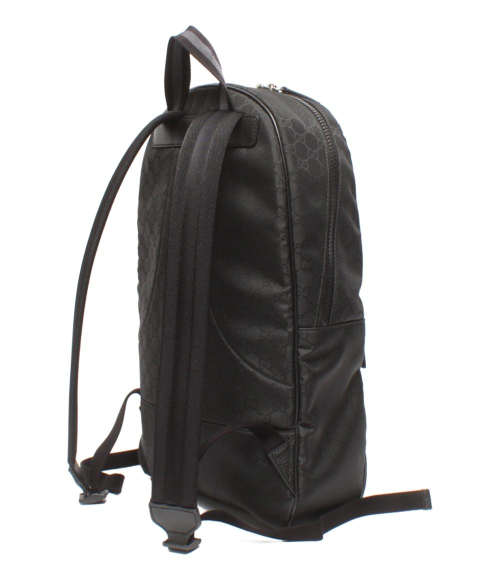 美品 グッチ リュック GGナイロン 449181 001998 レディース GUCCI