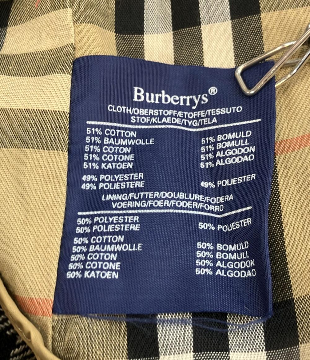 訳あり BURBERRY ステンカラーコート ベージュ インポート メンズ SIZE 40L (L) バーバリー