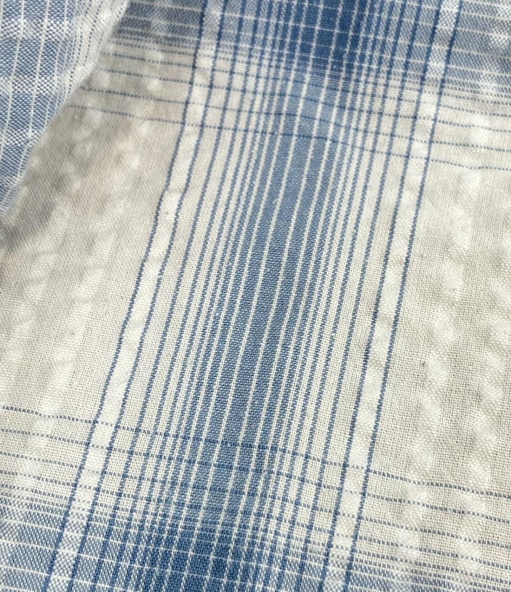 COOTIE PRODUCTIONS 半袖チェックシャツ メンズ SIZE LARGE (L) クーティプロダクションズ