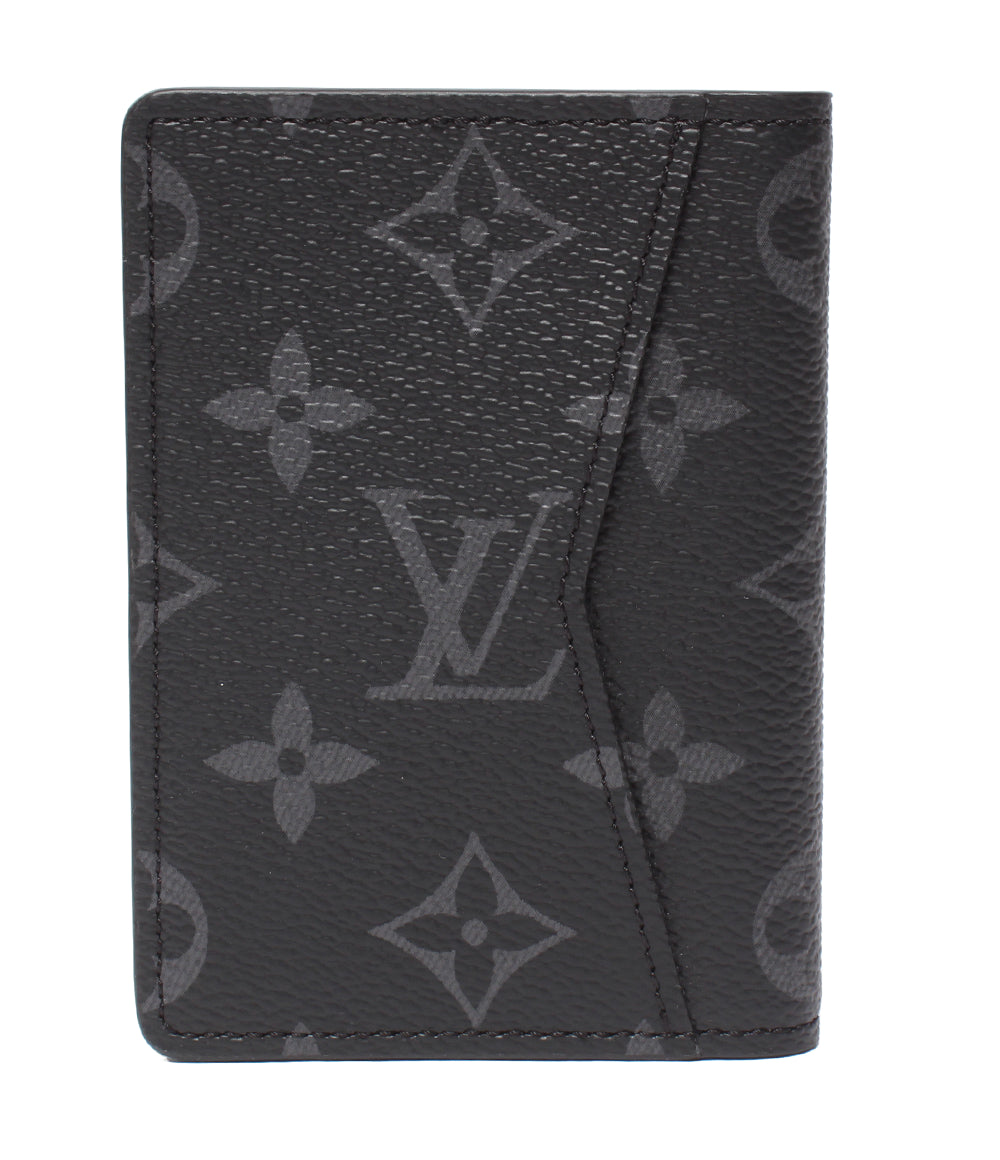美品 LOUIS VUITTON カードケース オーガナイザー･ドゥ ポッシュ モノグラム エクリプス M61696 メンズ ルイ・ヴィトン